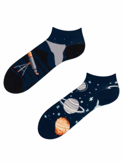 Lustige Knöchelsocken Kosmos