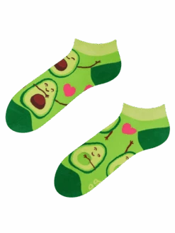 Lustige Knöchelsocken Avocado-Liebe