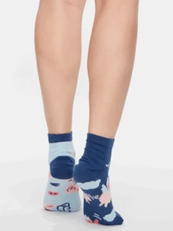 Lustige Knöchelsocken Fliegende Schweinchen -Dedoles GMLS093 3