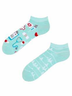Lustige Knöchelsocken Medizin
