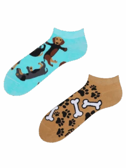 Lustige Knöchelsocken Dachshund