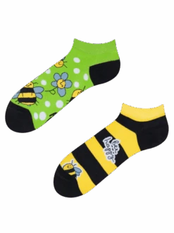 Lustige Knöchelsocken Bienen