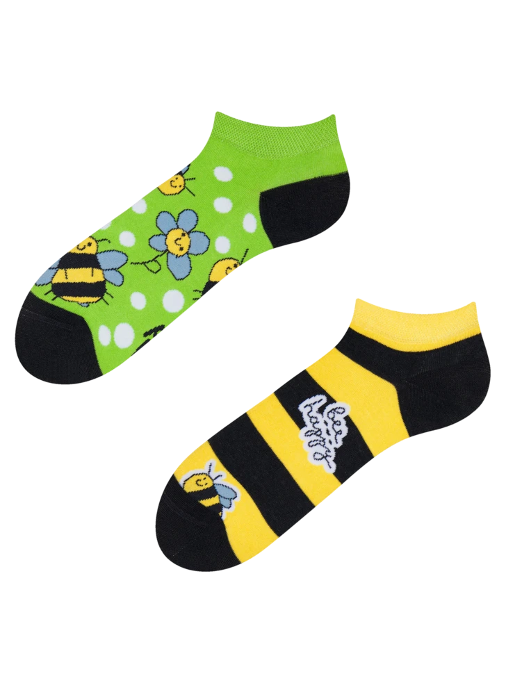 Lustige Knöchelsocken Bienen 3 Lustige Knöchelsocken Bienen