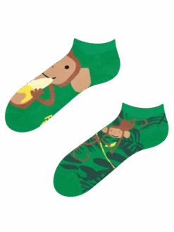 Lustige Knöchelsocken Affen