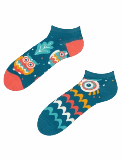 Lustige Knöchelsocken Kluge Eule