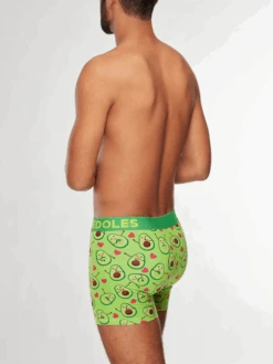 Lustige Boxershorts Für Männer Avocado-Liebe -Dedoles GMMT053 4