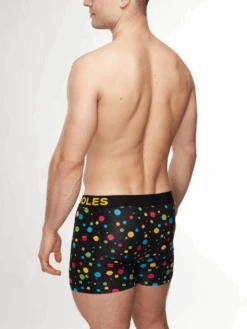 Lustige Boxershorts Für Männer Neonpunkte -Dedoles GMMT084 4