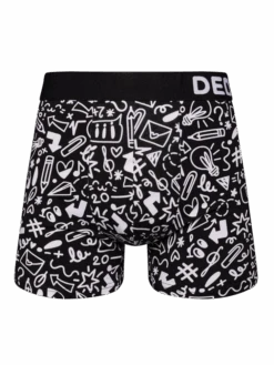 Lustige Boxershorts Für Männer Kritzeleien