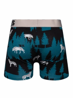 Lustige Boxershorts Für Männer Mondwolf -Dedoles GMMT210 2