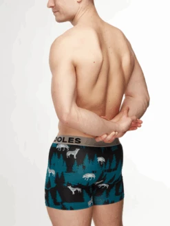 Lustige Boxershorts Für Männer Mondwolf -Dedoles GMMT210 4