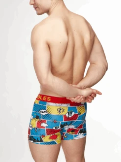 Lustige Boxershorts Für Männer Bunte Comics -Dedoles GMMT232 4