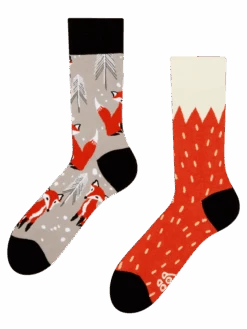 Lustige Socken Fuchs