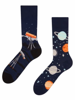 Lustige Socken Kosmos