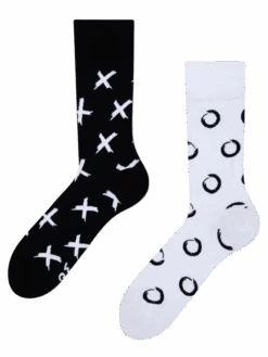 Lustige Socken Tic-Tac-Toe