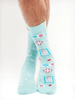Lustige Socken Medizin -Dedoles GMRS098 1