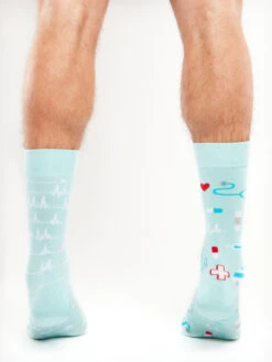 Lustige Socken Medizin -Dedoles GMRS098 2