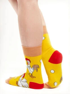 Lustige Socken Huhn Oder Ei -Dedoles GMRS109 2
