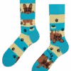 Lustige Socken Hunde Und Streifen -Dedoles GMRS123