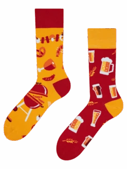 Lustige Socken Bier Und Barbecue