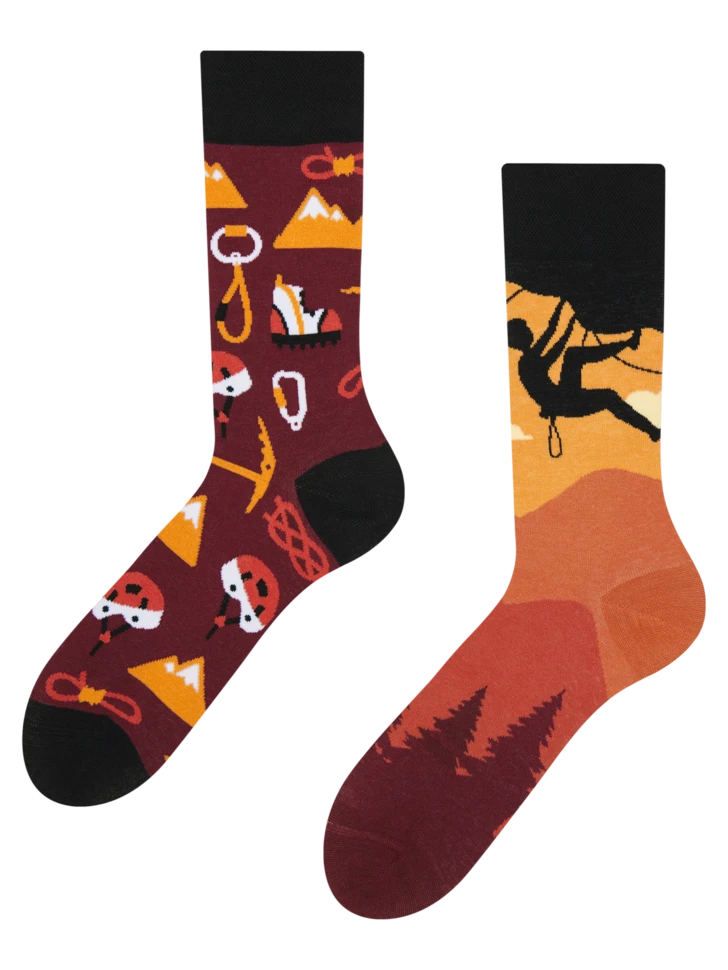 Lustige Socken Bergsteigen 3 Lustige Socken Bergsteigen