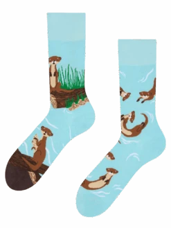 Lustige Socken Otter