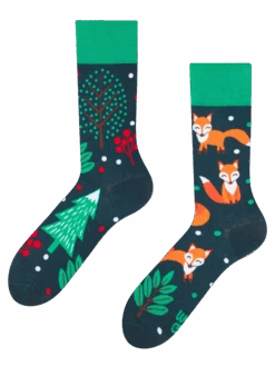 Lustige Socken Rotfuchs