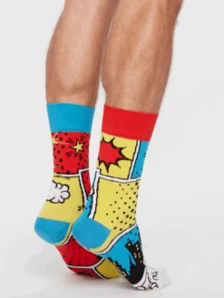 Lustige Socken Bunte Comics 10 Lustige Socken Bunte Comics -Dedoles GMRS232 3