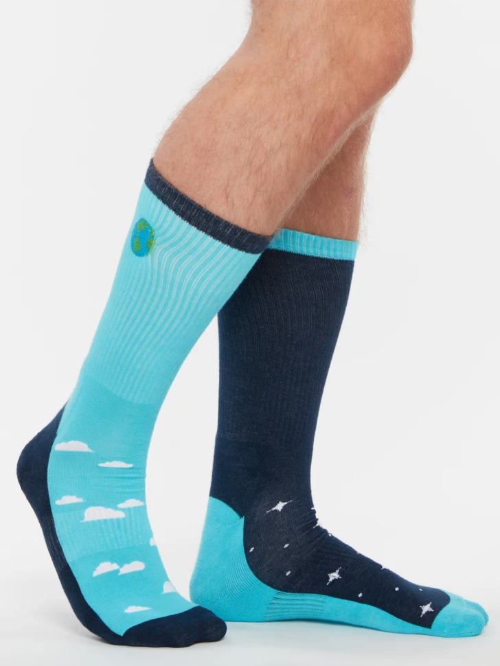 Lustige Sportsocken Tag Und Nacht 4 Lustige Sportsocken Tag Und Nacht – Bild 2