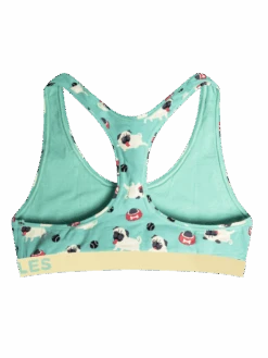 Lustige Damenbralette Mops 10 Lustige Damenbralette Mops -Dedoles GMWB022 2