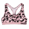 Lustige Damenbralette Rosa Katzen -Dedoles GMWB079 1