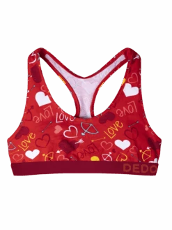 Lustige Damenbralette Herzen