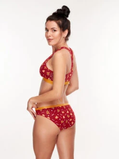 Lustige Damenbralette Lebkuchen-Welt -Dedoles GMWB1150 4