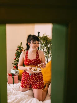 Lustige Damenbralette Lebkuchen-Welt -Dedoles Gingerbread World 7 1