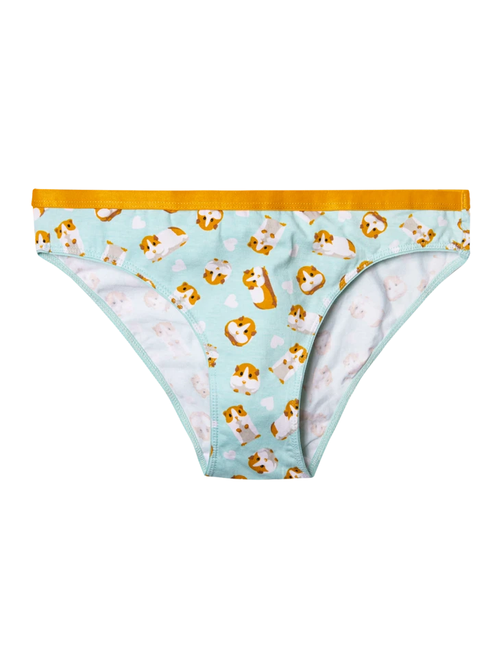 Lustige Damenhöschen Meerschweinchen 3 Lustige Damenhöschen Meerschweinchen