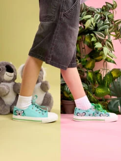 Lustige Canvas-Schuhe Für Kinder Fröhlicher Koala -Dedoles Happy Koala 1