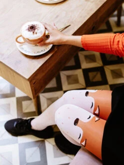 Lustige Nylonstrumpfhosen Glücklicher Fuchs 12 Lustige Nylonstrumpfhosen Glücklicher Fuchs -Dedoles Happy Fox 2