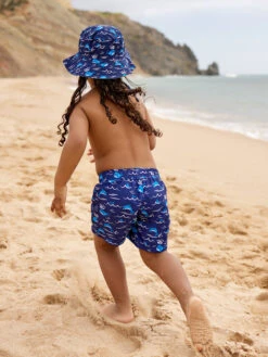 Lustige Badeshorts Für Jungen Glücklicher Wal -Dedoles Happy Whale 1 1