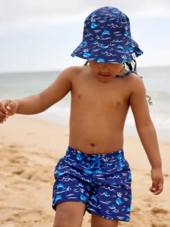 Lustige Badeshorts Für Jungen Glücklicher Wal -Dedoles Happy Whale 2