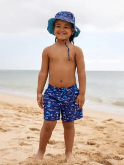 Lustige Badeshorts Für Jungen Glücklicher Wal -Dedoles Happy Whale 3 1