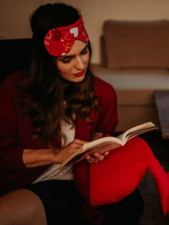 Schlafmaske Herzen -Dedoles Hearts 1 1