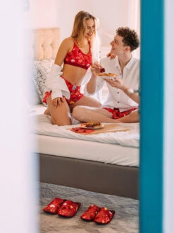 Lustige Hausschuhe Herzen -Dedoles Hearts 22