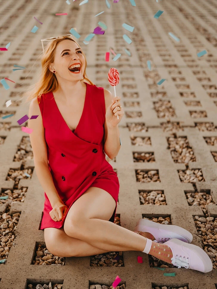 Lustige Nylonsocken Herzen Und Flamingos 5 Lustige Nylonsocken Herzen Und Flamingos – Bild 3