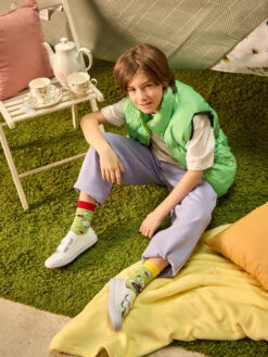 Lustige Kindersocken Hühner Und Küken -Dedoles Hen Chicks 1