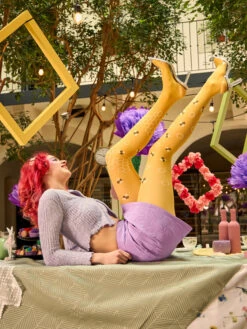 Lustige Nylonstrumpfhosen Honigbienen -Dedoles Honey Bees 2