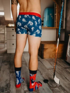 Lustige Boxershorts Für Männer Eishockey -Dedoles Ice Hockey 2