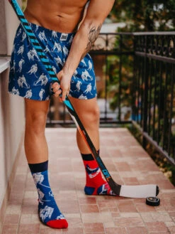 Lustige Shorts Für Männer Eishockey -Dedoles Ice Hockey 5