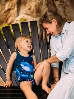 Lustiger Badeanzug Für Mädchen In Einem U-Boot -Dedoles In a Submarine 4