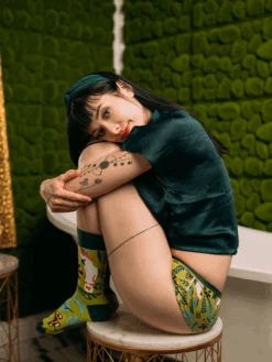 Lustige Hipster-Damenhöschen Dschungelvögel -Dedoles Jungle Birds 6