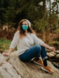 Lustige Antibakterielle Gesichtsmaske Enten - Größe „Klein“ -Dedoles Kids Antibacterial Face Mask Ducks 3