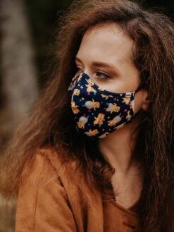 Lustige Antibakterielle Gesichtsmaske Party-Hamster - Größe „Mittelgroß“ -Dedoles Kids Antibacterial Face Mask Party Hamsters 5